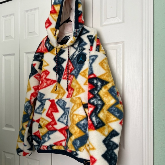 Jordan Colorful Geometric Hoodie XL - Picture 5 of 9